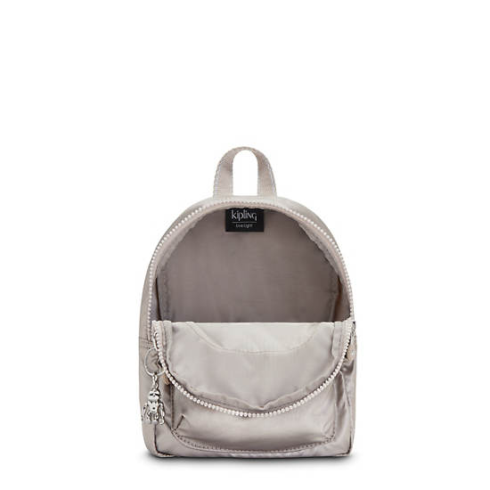 Kipling Curtis Compact Metallic Convertible Rugzak Beige | BE 1544FD